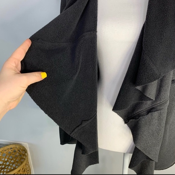 Young Fabulous & Broke | Fleece Drape Cardigan - Picture 3 of 8